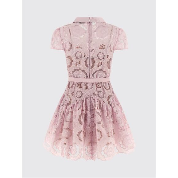 Self-Portrait Dress Woman Pink - Picture 3 of 4